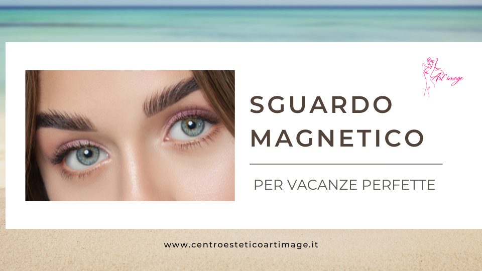 Sguardo magnetico per vacanze perfette